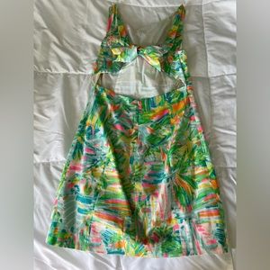 Open back lilly pulitzer dress
